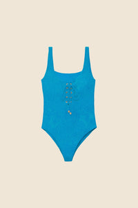 Grace Palm Tie Swimsuit